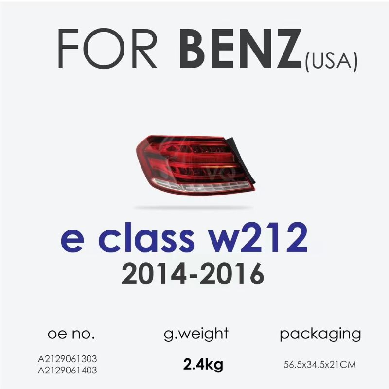 LED Taillights for Mercedes-Benz W221 S-Class (2005-2012)