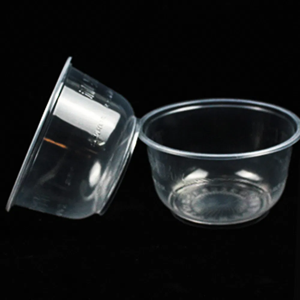 Microwave Disposable Plastic Food Container PP Roud Bowl