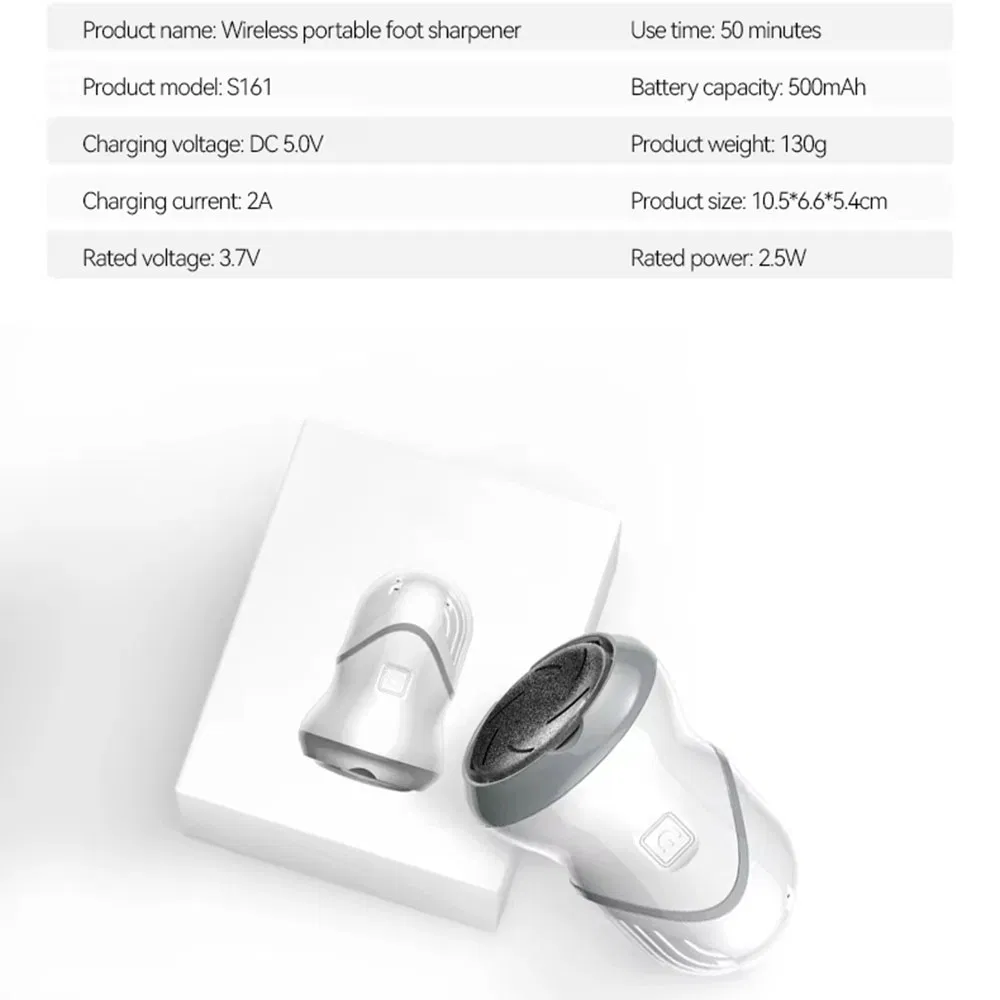 Best Seller Cordless Feet Care Pedicure Set Foot Clean Callus Tools Remover