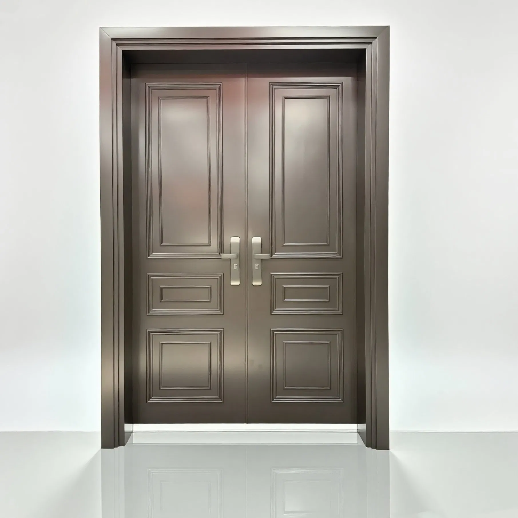 Алюминиевая садовая калитка с защитой