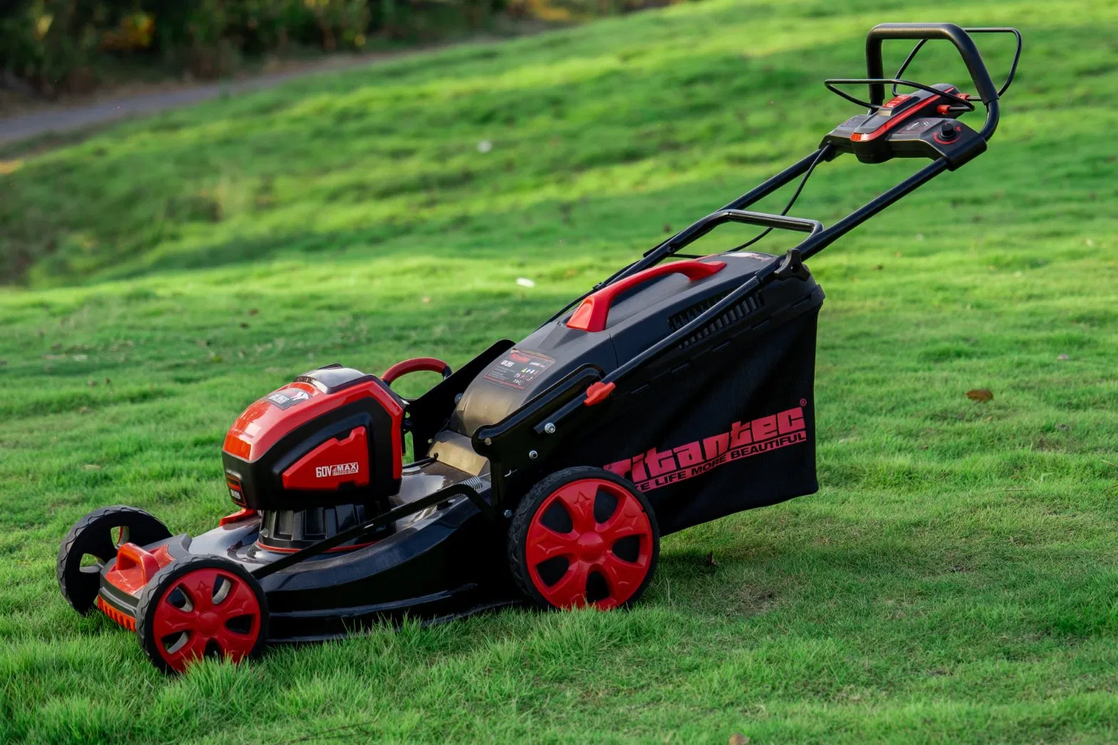 Garden New Power 60V Battery Self-Propelled Lawnmower