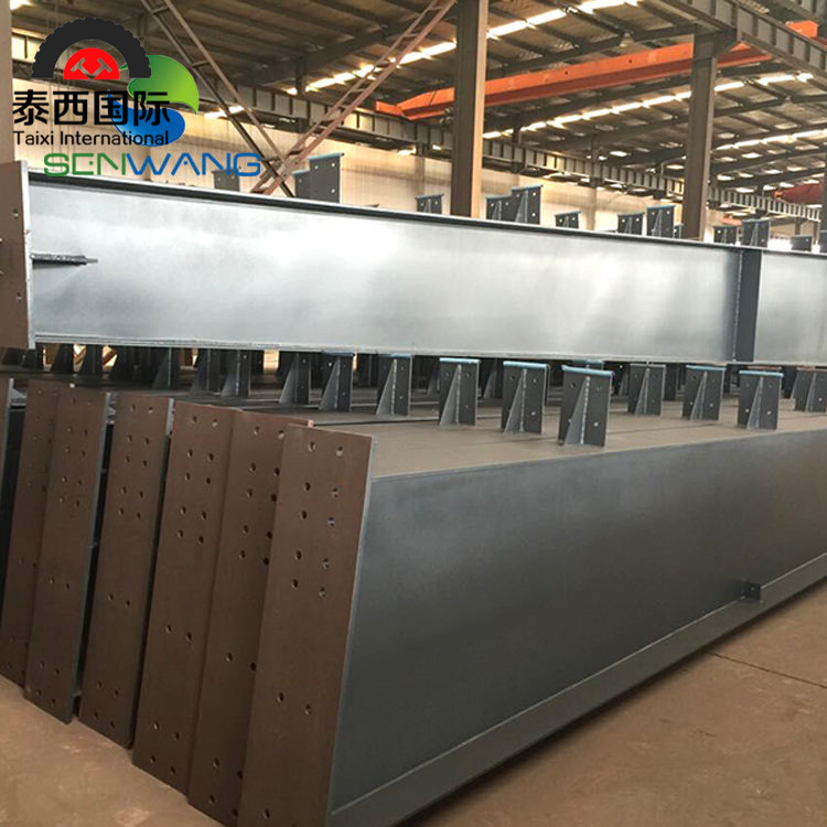 Light Steel Structure Warehouse Fabrication Workshop H Steel Beam and Column Construction