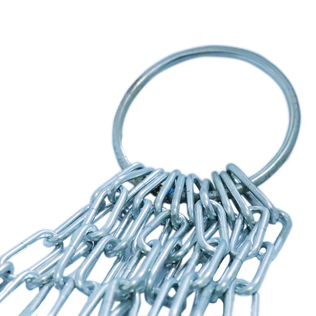 Сварная оцинкованная цепь с длинными звеньями