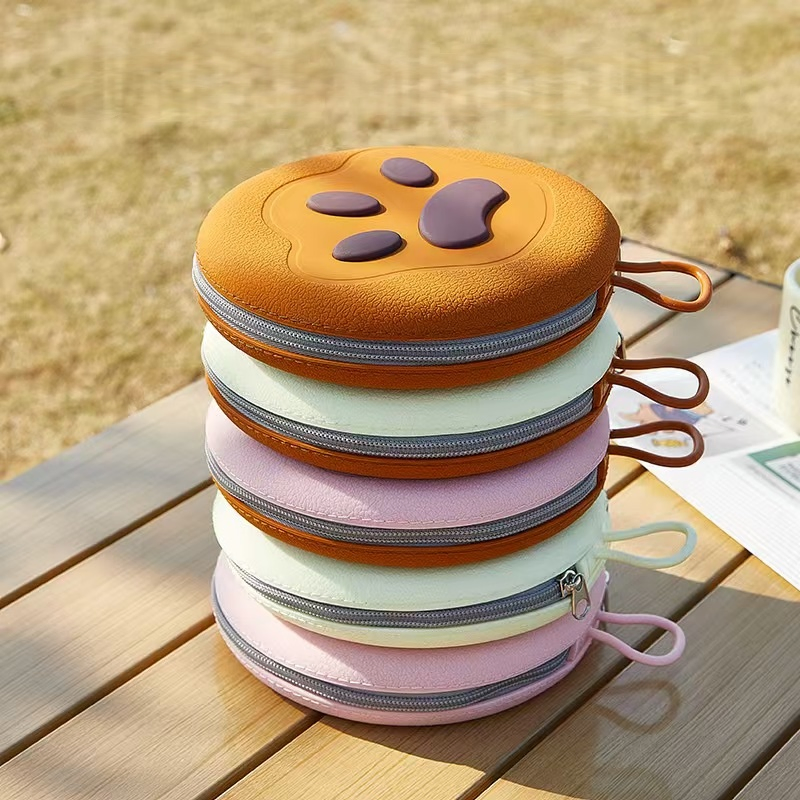 Pet Collapsible Bowls, Easy - Store, Ideal for Outdoor Use