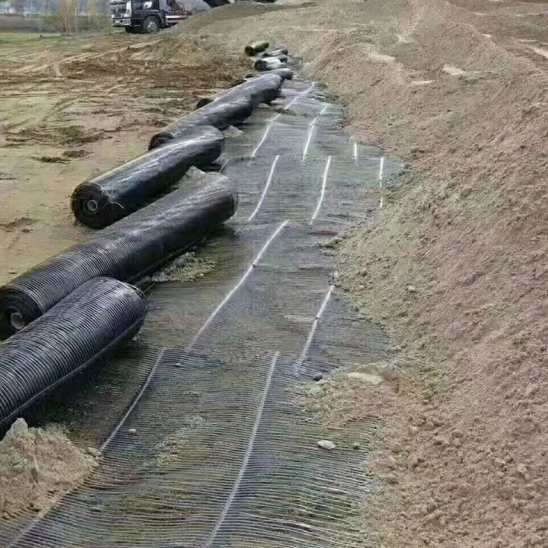 Road Material 15kN 20kN 30kN 40kN 50kN Plastic Uniaxial Biaxial Geogrid