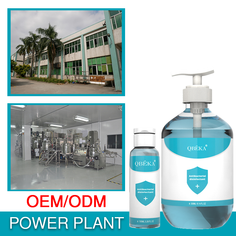 Manufacturer Wholesale Alcohol Hand Sanitizer in Bulk Wash-Free Anti-Bacteria Moisturizing Disinfectant Hand Gel 300ml