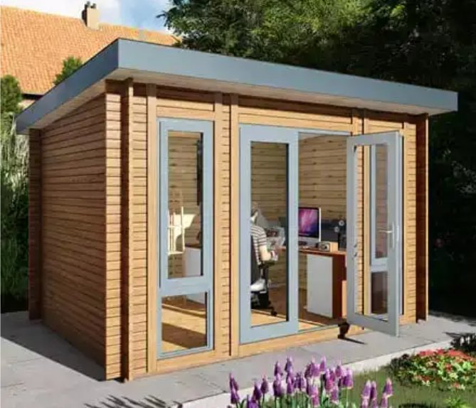 Flat Pack Wooden Prefab Garden Shed/Office/House