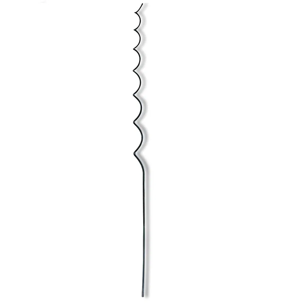 Heavy-Duty 6.0mm Galvanized Steel Tomato Support Rod 150cm