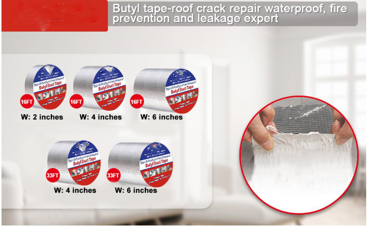 Butyl Rubber Sealant Tape Metal Roof Wrapping Hot Sales 2024
