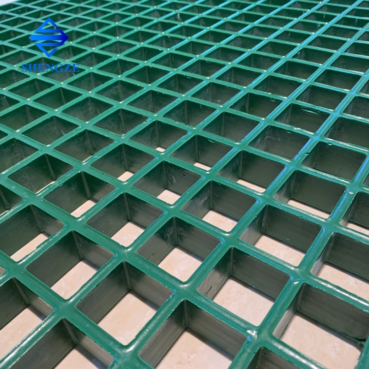 Anti Slip FRP Dock Panels and Fiberglass Pedestrian Grating Deck Boards Walkways Sheet