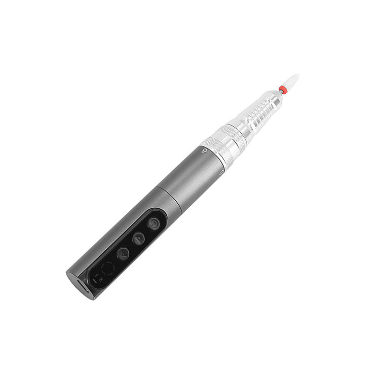 35000rpm Nail Drill USB Rechargeable Manicure Nail Polisher Machine with Speed Display for Nails Art Salon