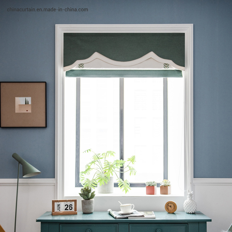 Cordless Remote Control Roman Blinds