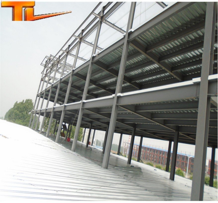 Modern Multi-Storey Prefab Galvanized Steel Structure Building for Office