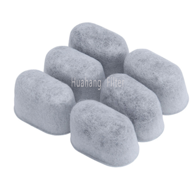 Activated carbon coffee filters element for mr coffee machines