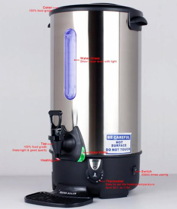 35L Stainless Steel Energy-Efficient Catering Hot Water Boiler