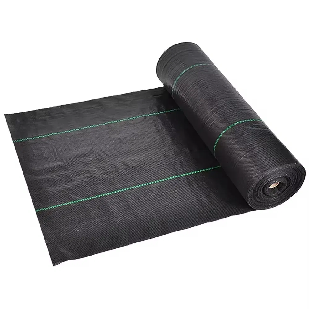 Mulching Film Agricultural Plastic Weed Mat Woven Fabric Heavy Duty Ground Cover Weed Control Cloth