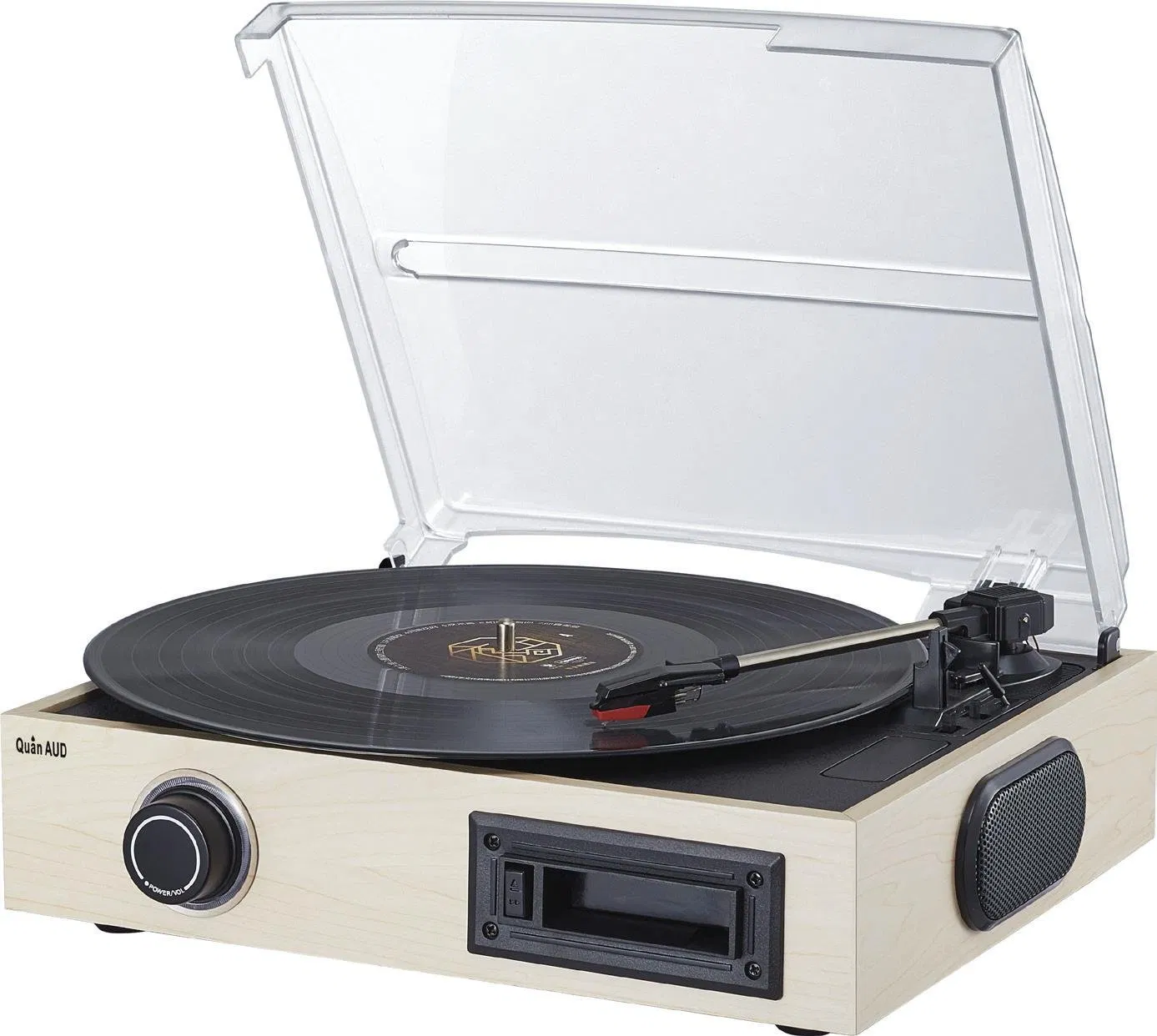 Классический виниловый проигрыватель с кастомизацией