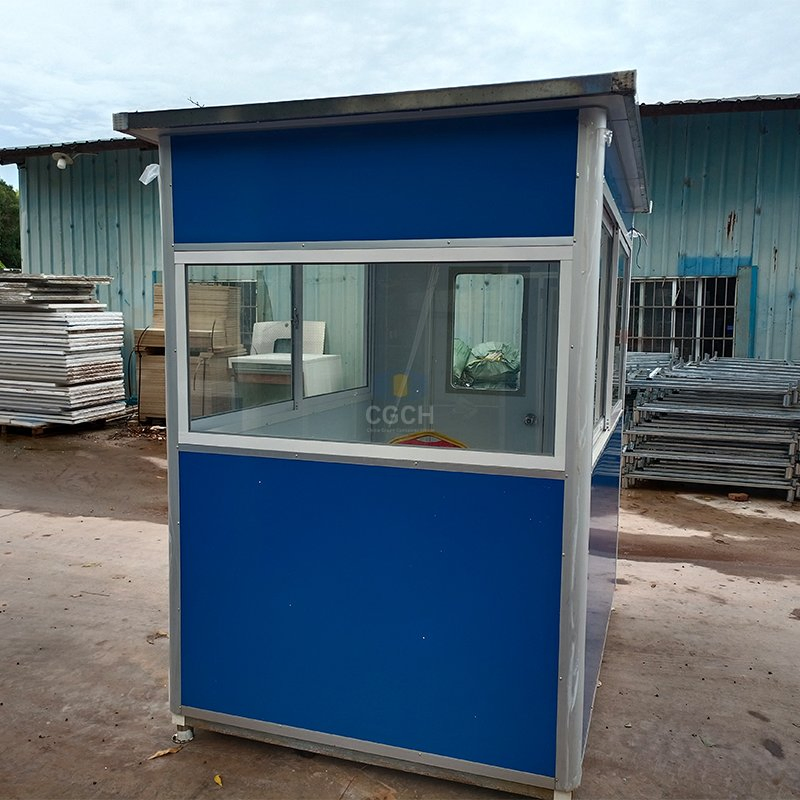 Rectangle Shape Outdoor Sentry Room with 1-Year Warranty and Eco Features