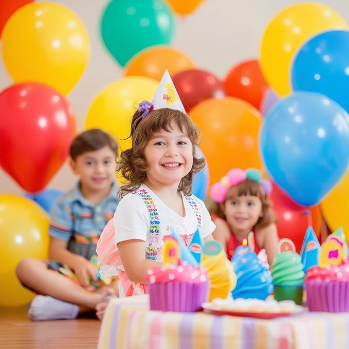 Яркие радужные латексные шары для праздника