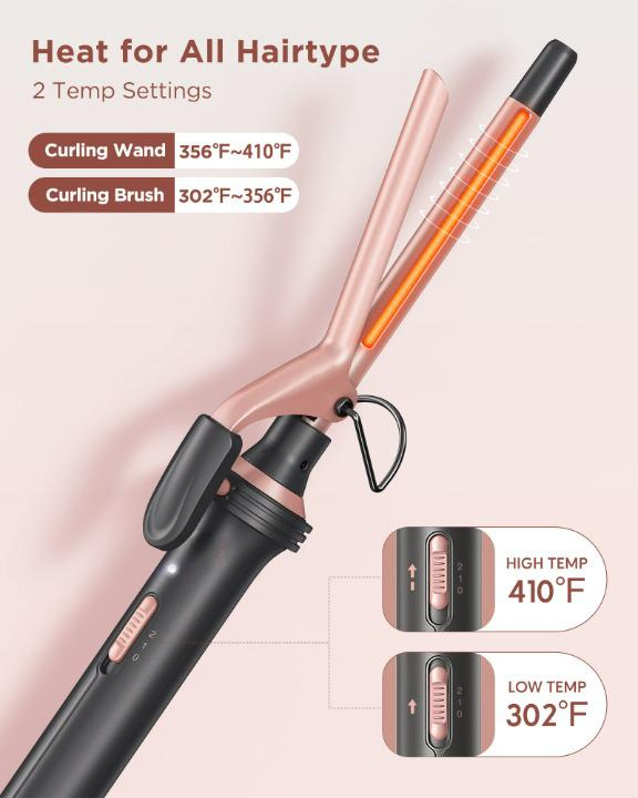Factory Price Curling Set Interchangeable Ceramic Wand Electric Hair Curler