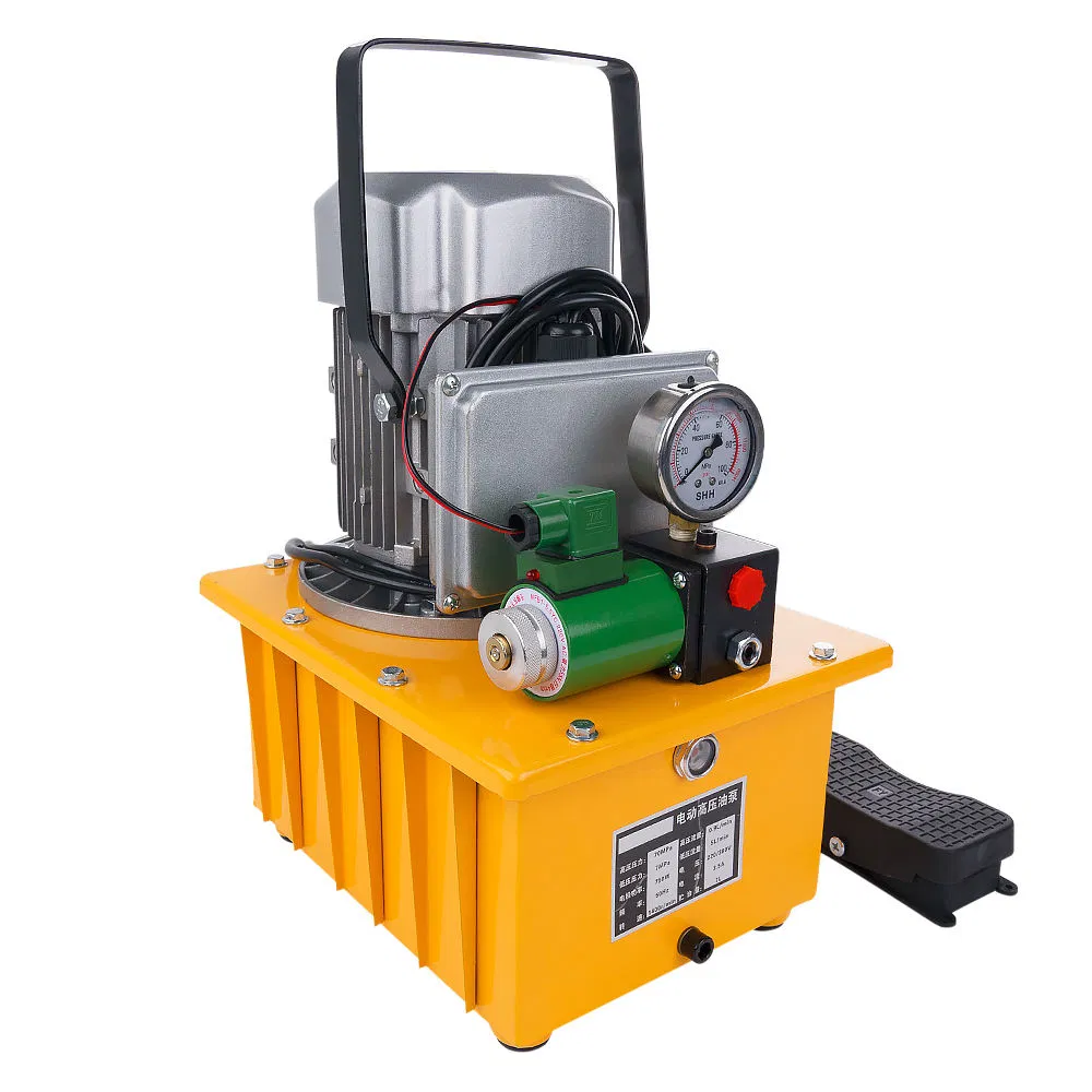Hhb-700A Electric Oil Pump Factory 700 Bar High Pressure Hydraulic Pump Post Tension Oil Pump Tool
