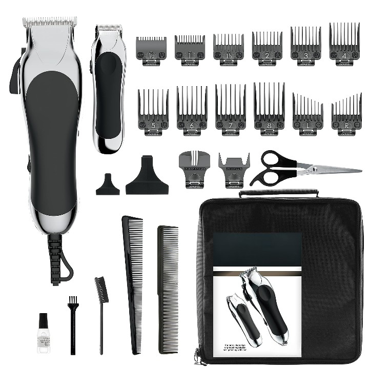 Wholesale Hot ODM Deluxe Corded for Hair Cutting Trimming Kit Hair Clipper