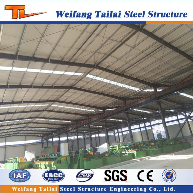 Carbon Steel Column Prefab Prefabricated Building Metal Workshop