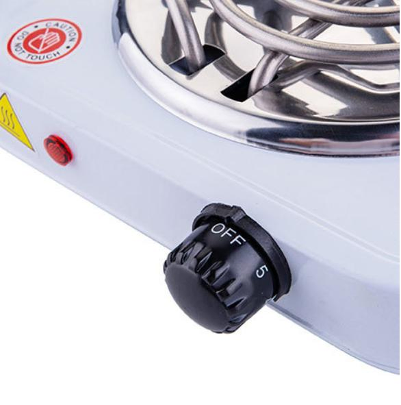 Energy Efficient Double Burner Electric Stove for Family Use