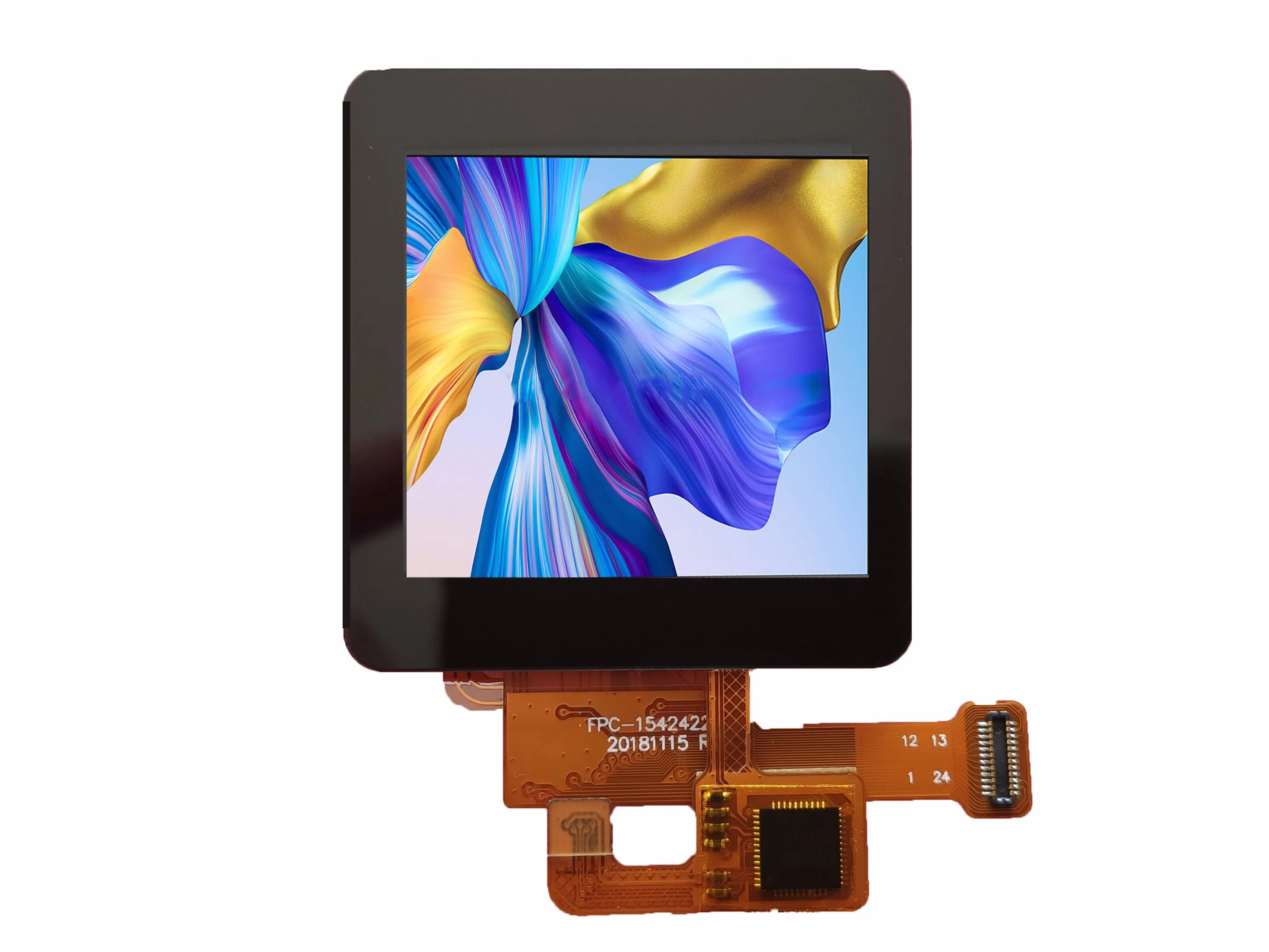 China TOP 3 LCM LCD Module Manufacturer 1.54" 240X240 Small TFT LCD Display for Wearable Devices Smart Watch