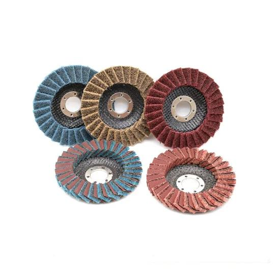 Surface Condition Flap Disc with High Density for Polishing and Grinding Wood Glass