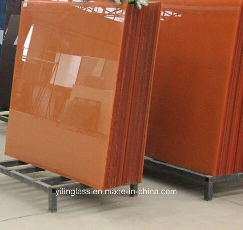 Tempered Color Painted Kitchen Wall Glass