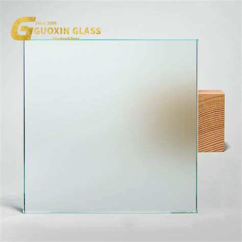 Customizable Frosted Glass Window Sheets for Building Applications