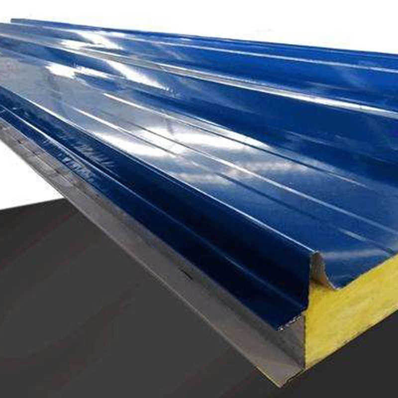 Polyester/Steel/Aluminum Surface Rockwool SIP Panel Insulated Laminate Composite Board