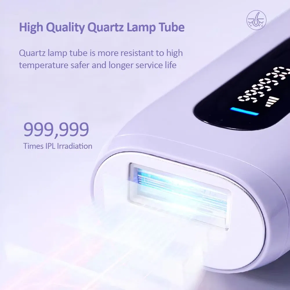 Portable Handheld IPL Epilator IPL Hair Removal Device Ice Cooling Home Use Painless Hair Remover Epilator for Whole Body