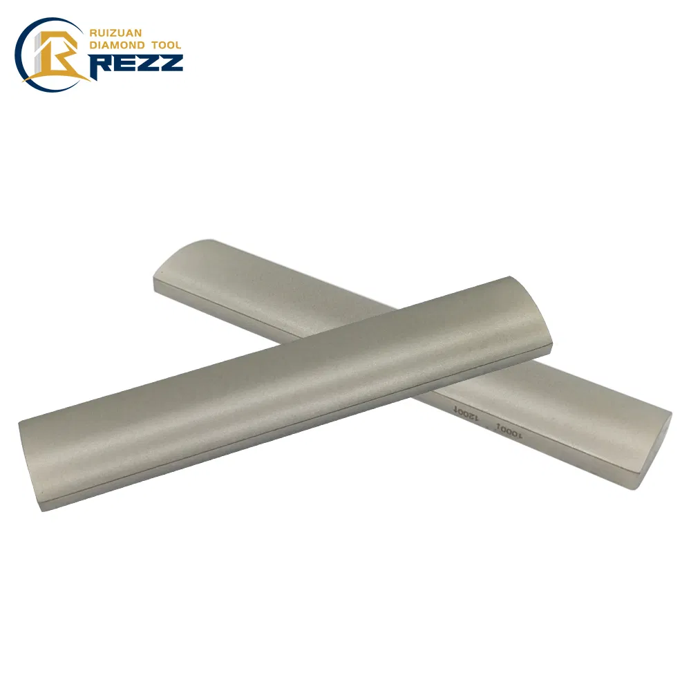 Diamond Stone Double Side Cock Fighting Spur Sharpening Stone Curved Surface Knife Sharpener Diamond Stone