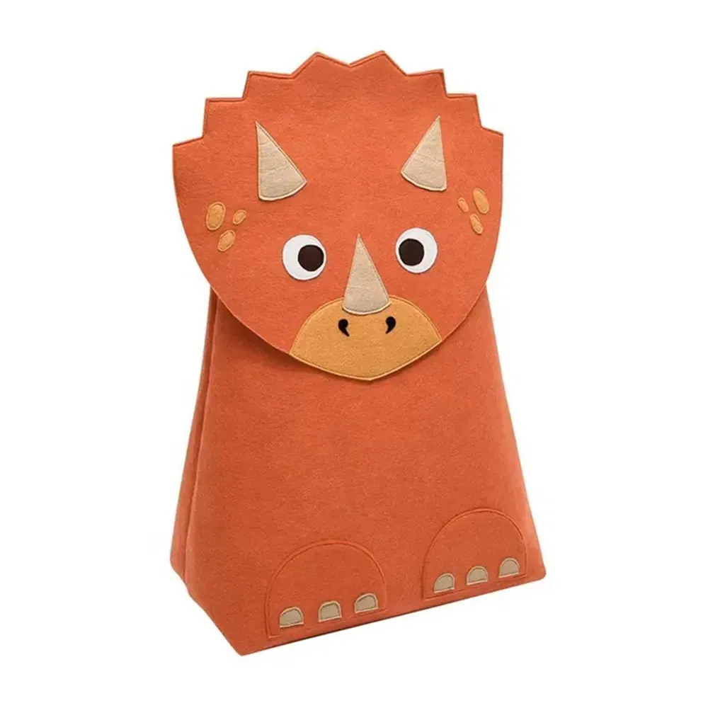 New Felt Laundry Basket for Kids with Foldable Design