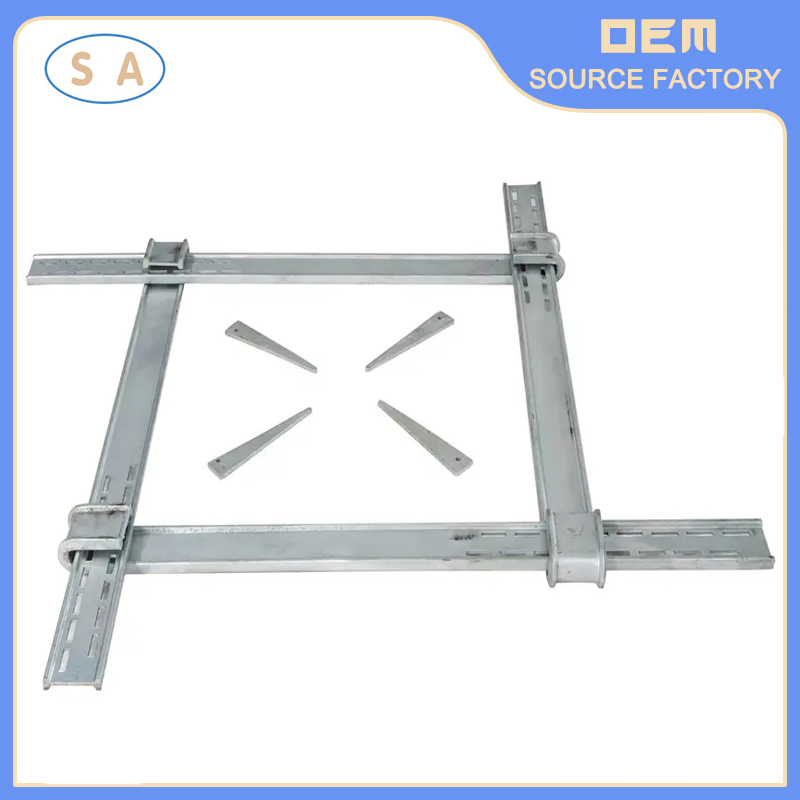 Hot Sale Building Material Formwork Square Column Clamp Concrete Beam Clamp Adjustable Column Clamp for Construction Hardware