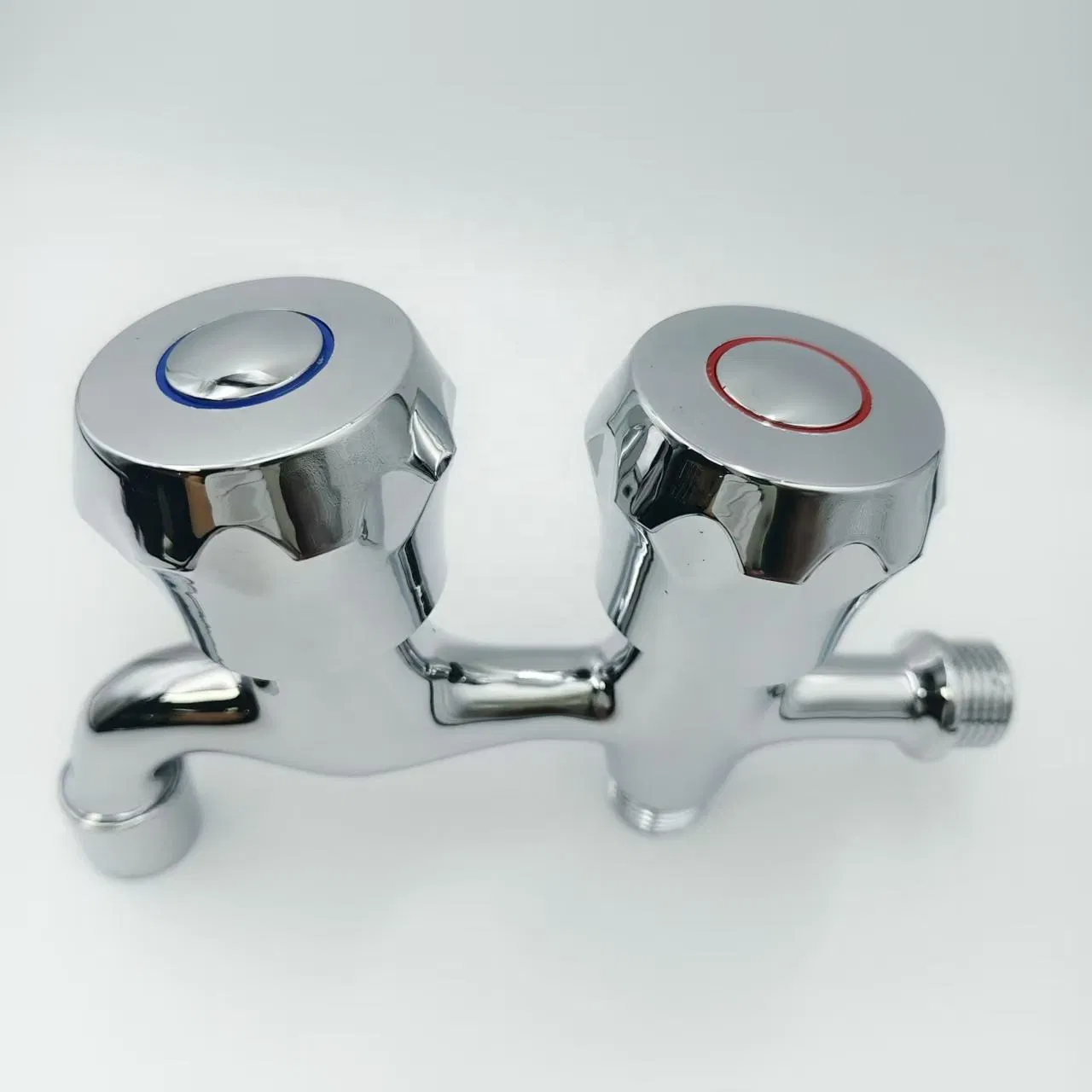 Double Outlet Multifunctional Faucet Accessory Zinc Alloy Body Connectable Hose Universal for Multi-Scenario Washing Machine