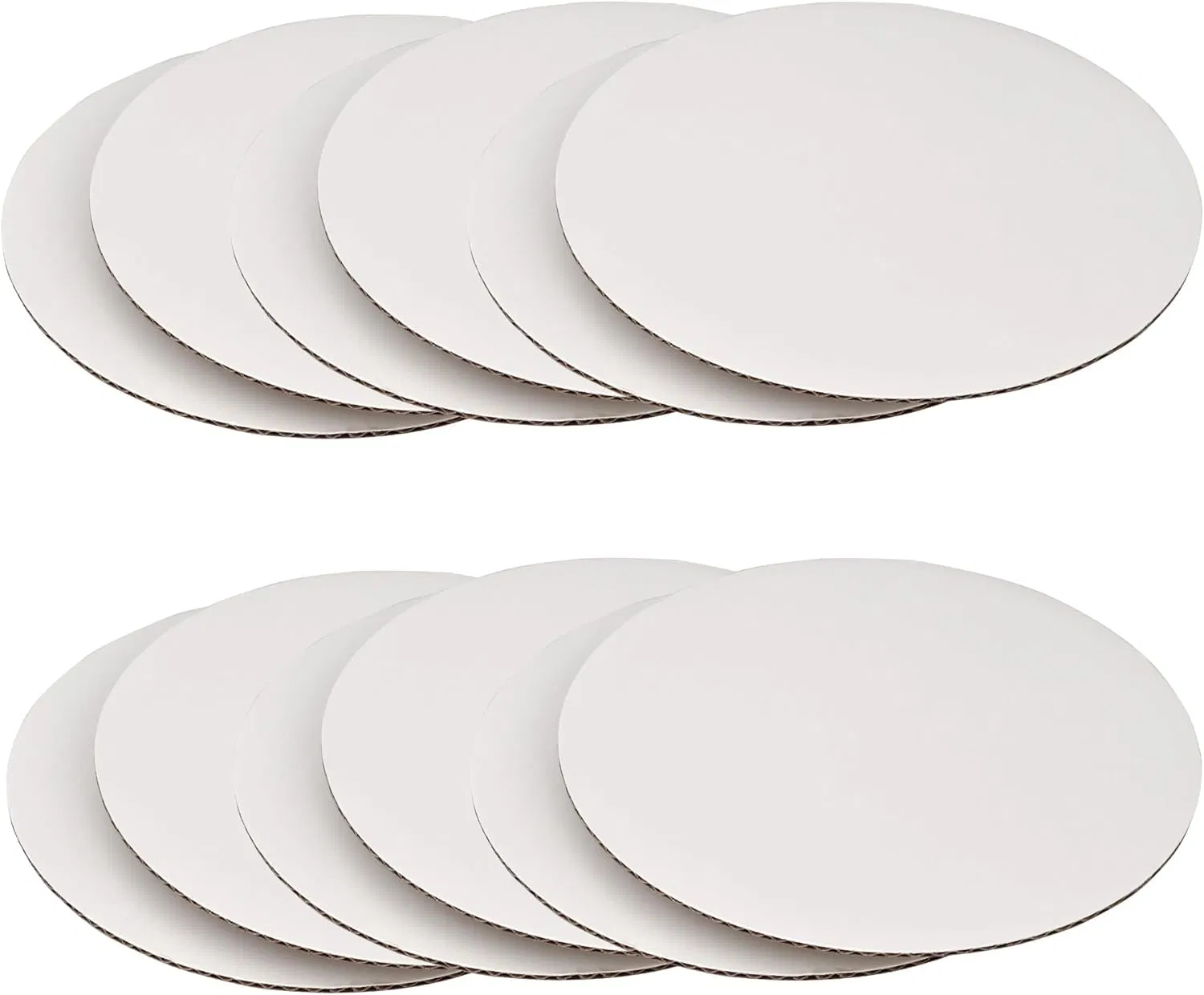 8 Inch White Round Cake