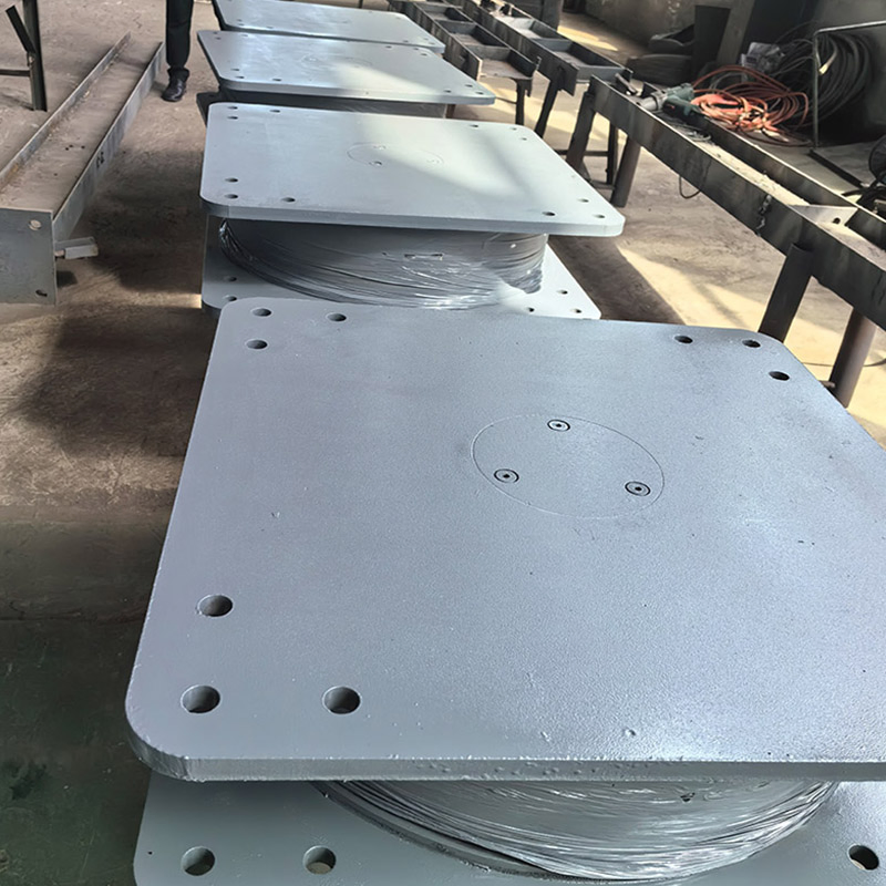 Rubber Pot Bridge Bearing Steel Fixed Sliding Guided Pot Bearing in Bridge