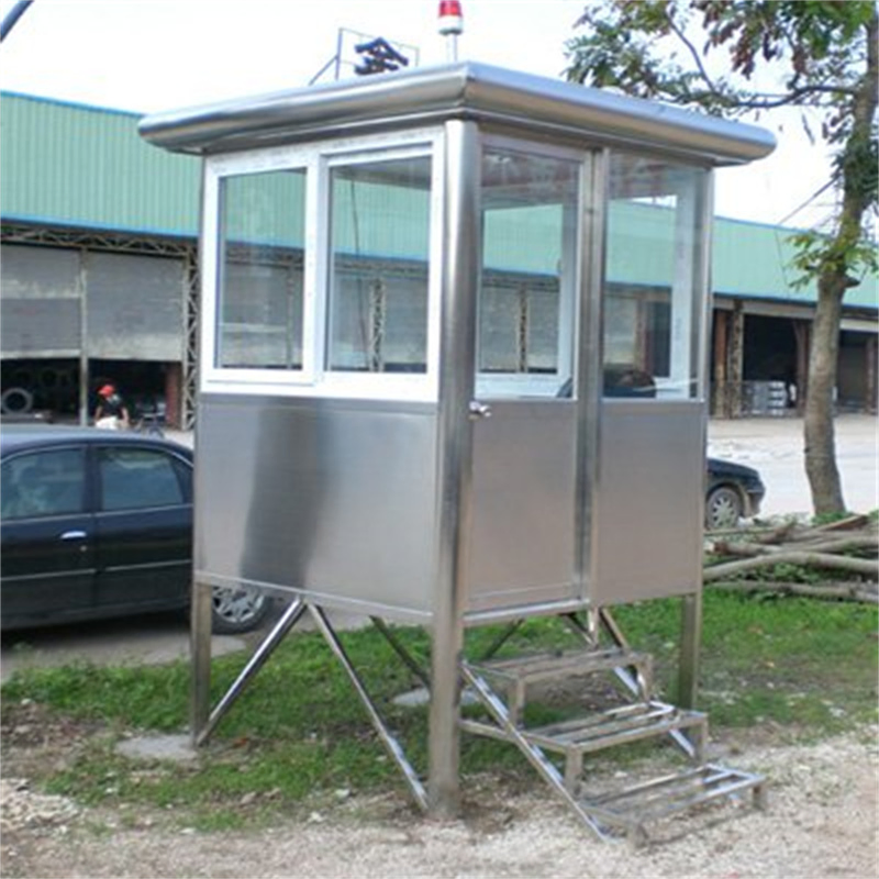 LED Outdoor Food Kiosk with Stainless Steel Counter Top