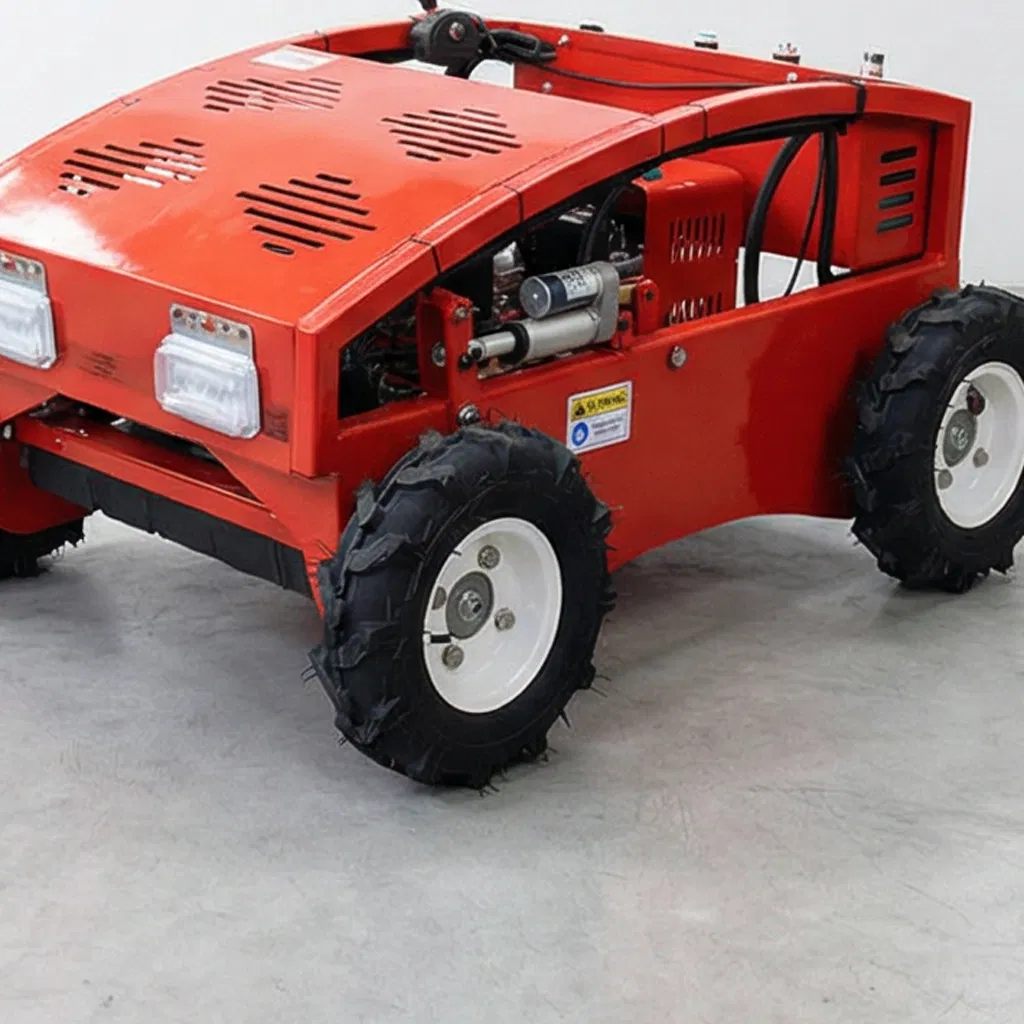Самоходная газонокосилка WALI WL550C с дистанционным управлением