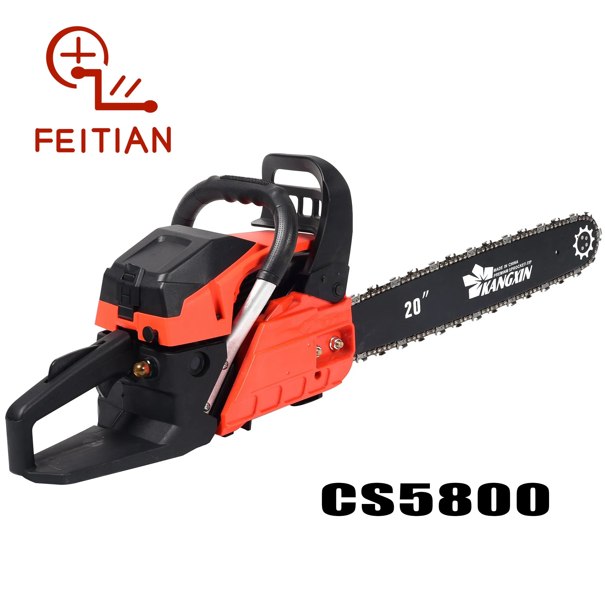 Professional 58cc Gasoline Chain Saw High Efficiency Garden Machine