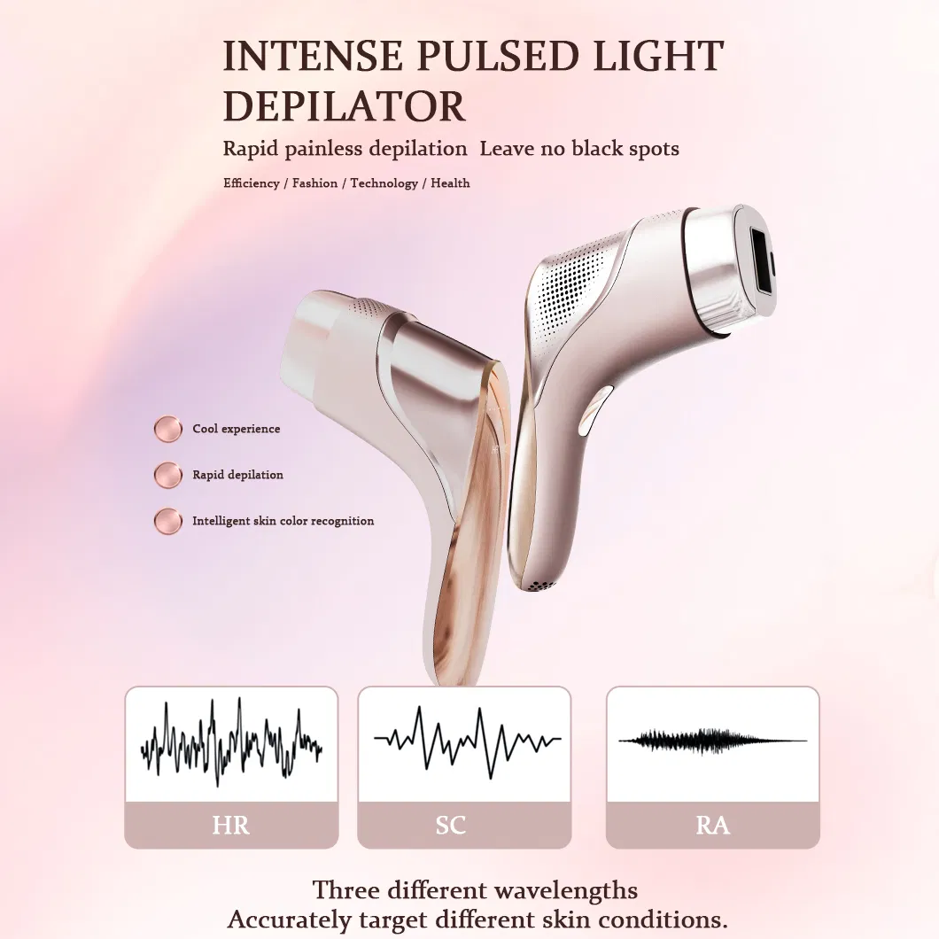 Factory Supply Multifunctional Personal Homeuse Ice IPL Laser Epilator Hair Removal Device