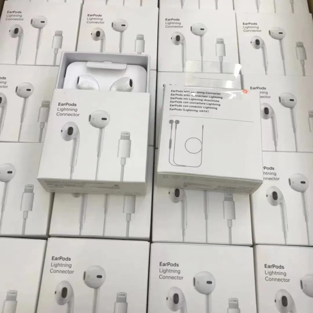 Wired Earpods Earpods with Lightning Connector Mobile Phone Accessories for L Phone 11 12 13 14 PRO Max Lightning Connector