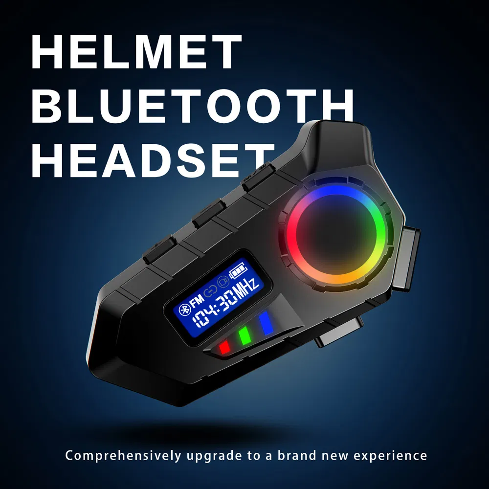 Bluetooth-гарнитура для шлема с быстрой зарядкой и HD-звуком