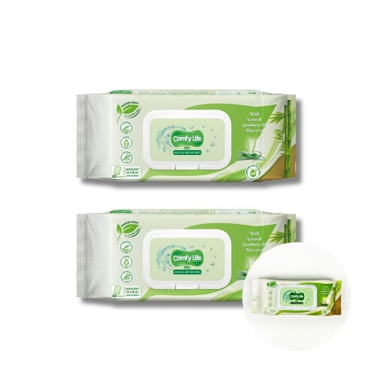Bamboo Essence Ultra-Soft Wipes Multi Functional Cleaning Extra Large Wipes