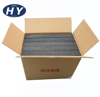 ASTM Cellular Glass Board Nonflammable Extreme Temperatures for Industry