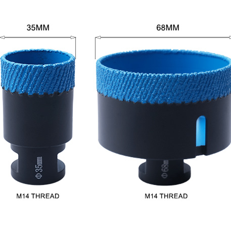 High Performance Diamond Matrix Core Bits for Ceramic Tile Drilling