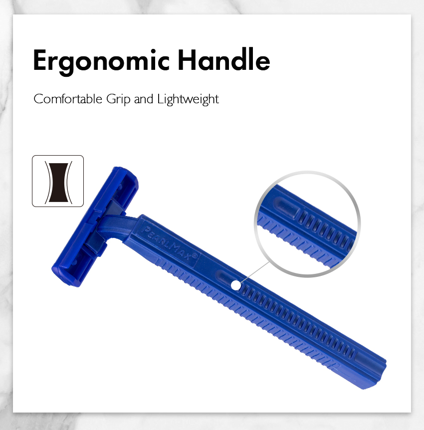 Hotel Plastic Grip Disposable Shaving for Women Razor